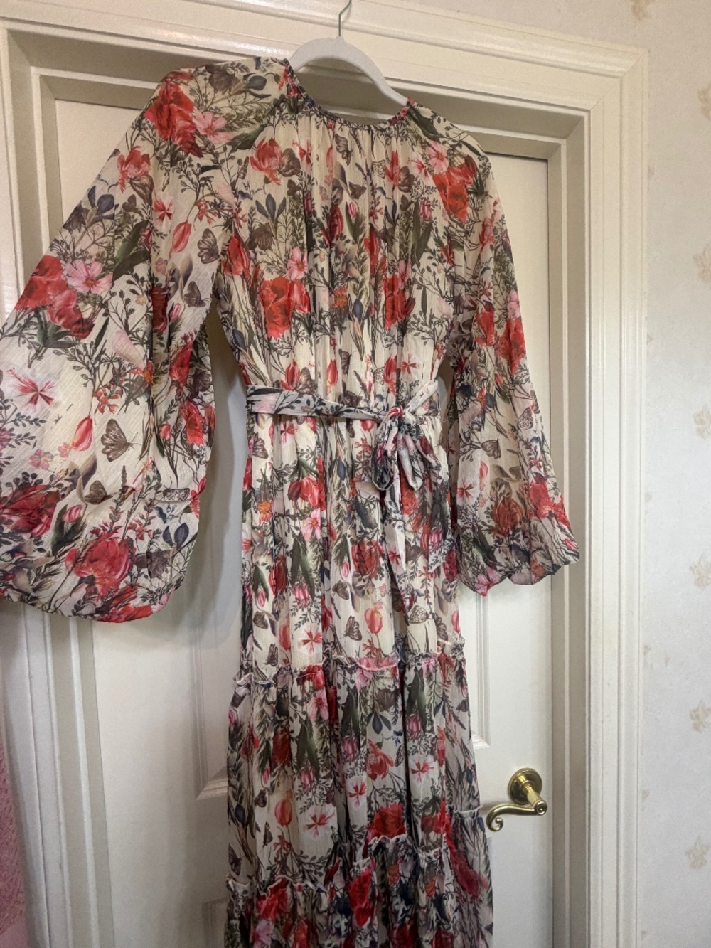 Floral maxi dress